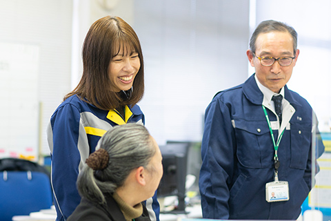 岡山支店 津山営業所 セールスエンジニア（SE） 杉原 枝里